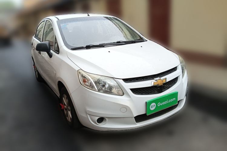 Used Chevrolet Sail 2010 Sedan 1.2L Manual Fashion Edition Front Right 45 Deg