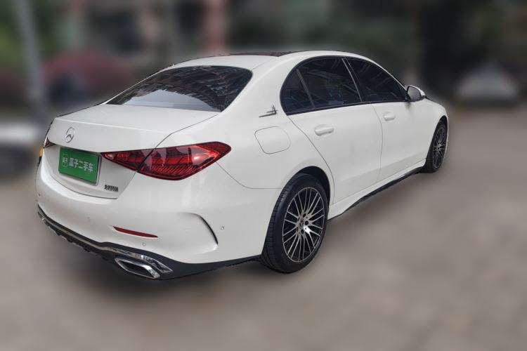 Used Mercedes-Benz C-Class 2023 Second Facelift C 260 L Rear Right 45 Deg