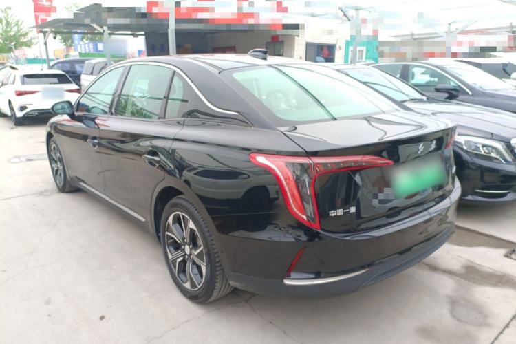 Used Hongqi E-QM5 2021 Online Booking Charging Basic Edition 5 Seats Rear Left 45 Deg