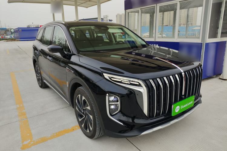 Used Hongqi HS7 PHEV 2024 2.0T PHEV Four-Wheel Drive Flagship Edition 6 Seats Exterior 1