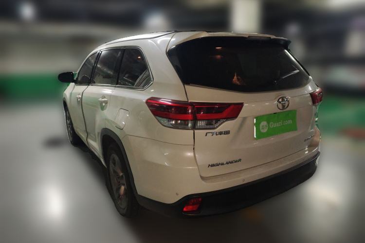 Used Toyota Highlander 2018 2.0T Four-Wheel Drive Luxury Version 7 Seats China VI Standard Rear Left 45 Deg