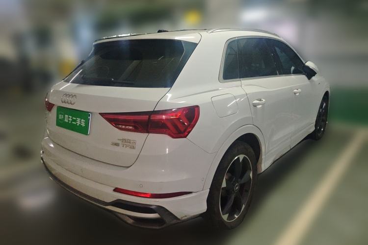 Used Audi Q3 2022 35 TFSI Fashion Dynamic Model Rear Right 45 Deg