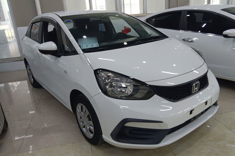 Used Honda Fit 2021 1.5L CVT Trend Edition Front Right 45 Deg