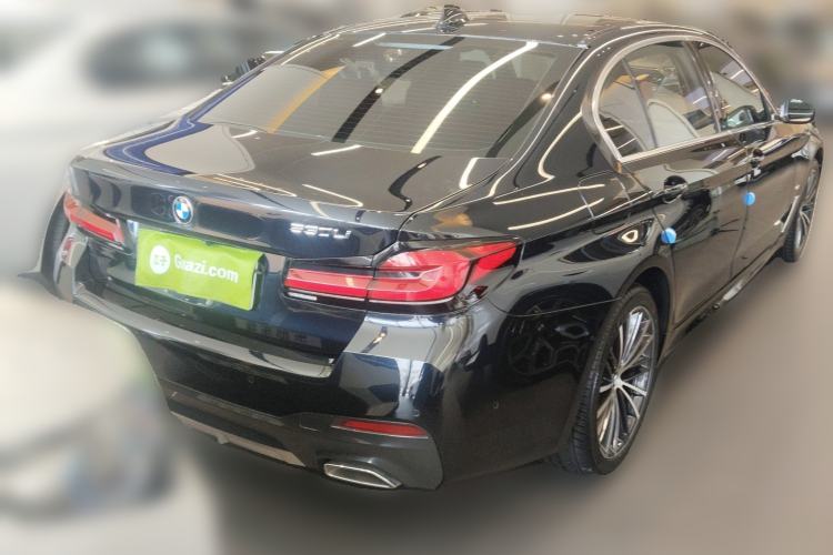 Used BMW 5 Series 2021 530Li xDrive M Sport Package Rear Right 45 Deg