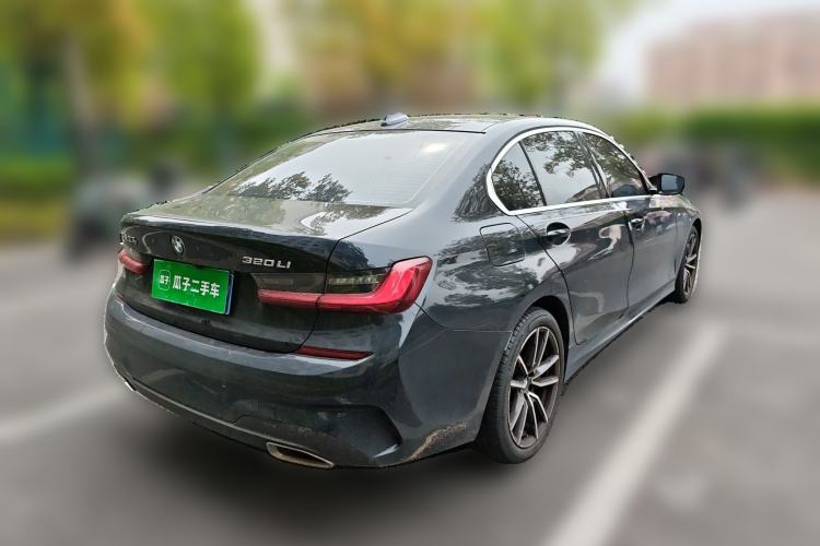 Used BMW 3 Series 2022 320Li M Sport Package Rear Right 45 Deg