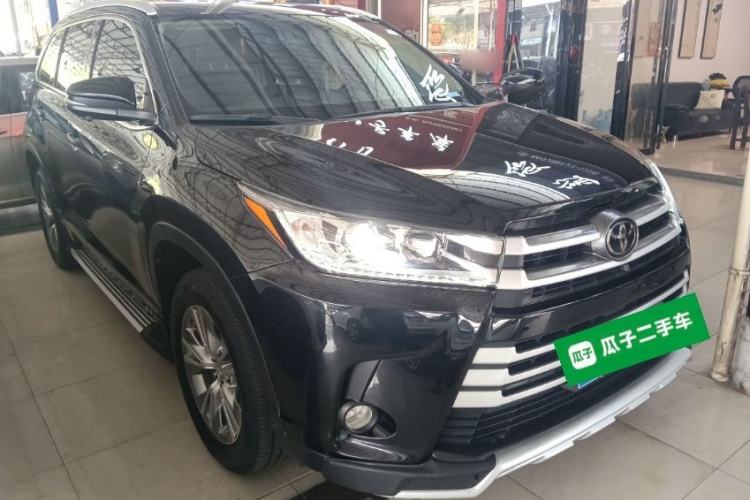 Used Toyota Highlander 2018 2.0T Two-Wheel Drive Elite Version 5 Seats China VI Standard
