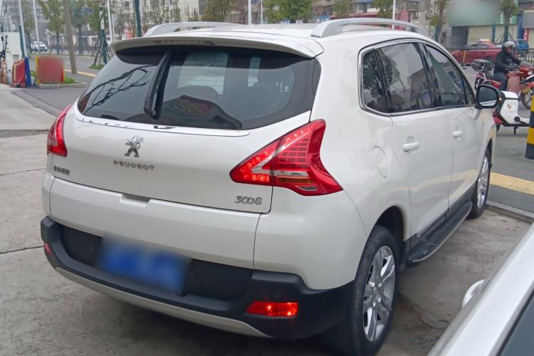 Used Peugeot 3008 2015 2.0L Automatic Classic Edition Rear Right 45 Deg