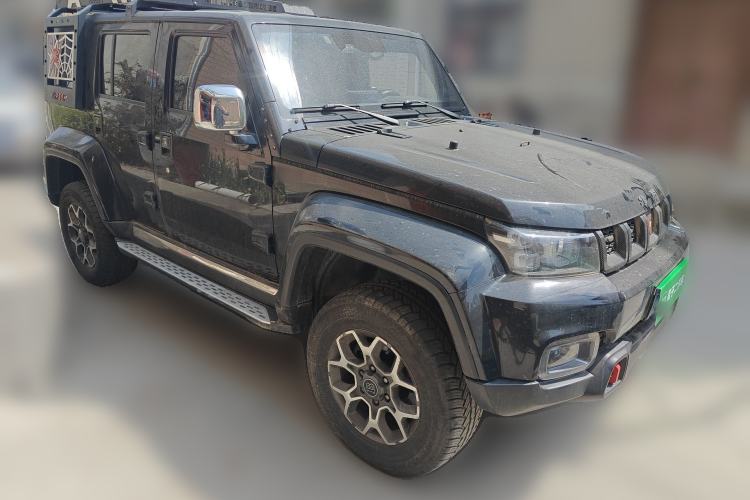 Used BAIC Off-Road BJ40 2018 PLUS 2.3T Automatic Four-Wheel Drive Flagship Version China V Emission Standard Front Right 45 Deg