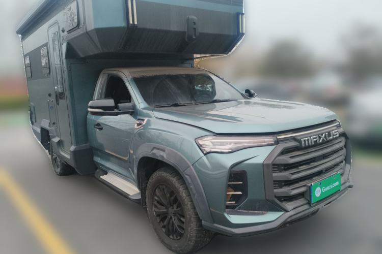 Used SAIC MAXUS T90 RV 2022 2.0T Explorer T90 Zongheng Hao Yue White Front Right 45 Deg