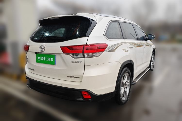 Used Toyota Highlander 2018 2.0T Four-Wheel Drive Luxury Edition 7 Seats China V Emission Standard