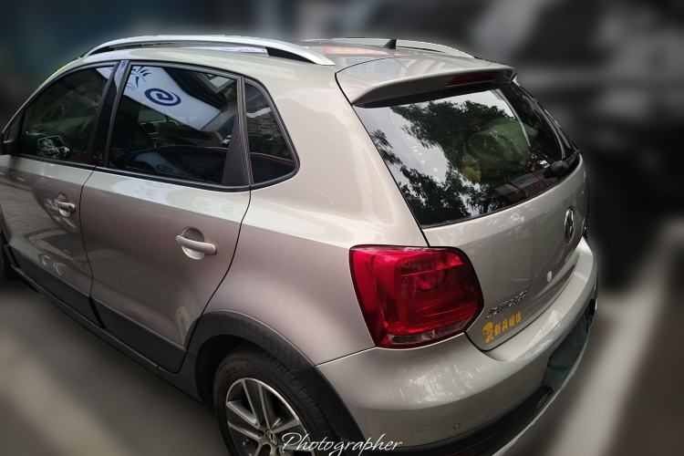 Used Volkswagen Polo 2012 1.6L Cross Polo Automatic Transmission Rear Left 45 Deg