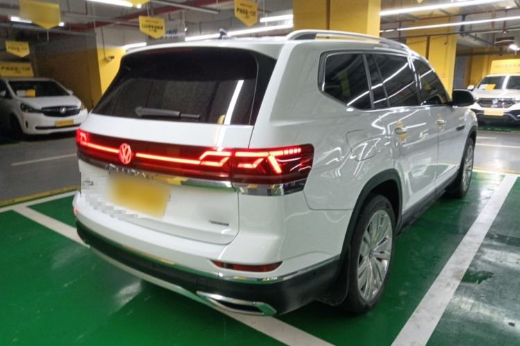 Used Volkswagen Teramont 2021 530 V6 All-Wheel Drive Prestige Flagship Edition Rear Right 45 Deg