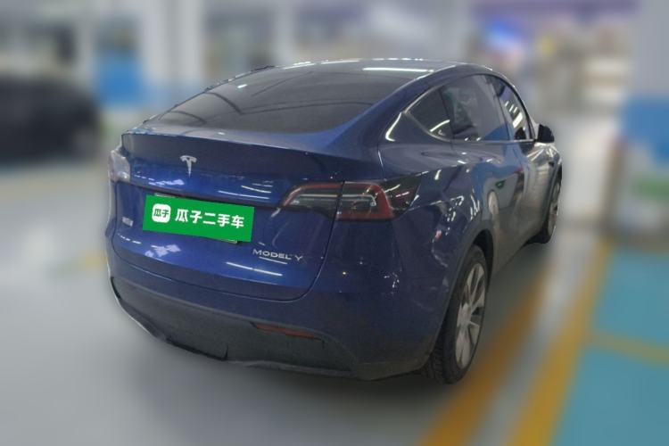 Used Tesla Model Y 2022 Rear-Wheel-Drive Version Rear Right 45 Deg