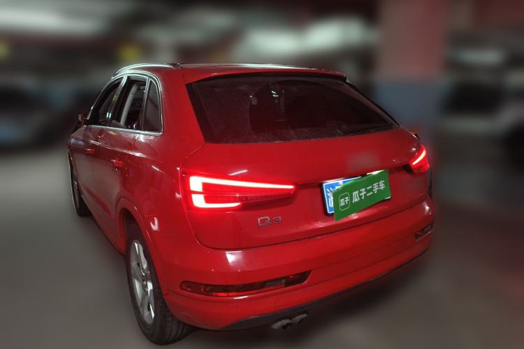 Used Audi Q3 2018 30th Anniversary Edition 30 TFSI Fashion Model Rear Left 45 Deg