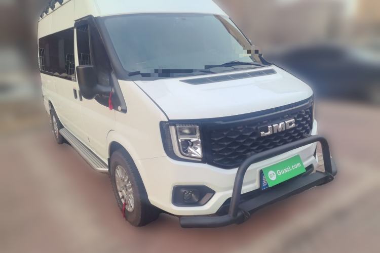 Used JMC Fushun 2023 2.0T Automatic Mid-Range High-Roof Commercial Multi-Purpose Passenger Vehicle with 6 Seats Front Right 45 Deg