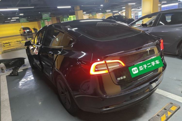 Used Tesla Model 3 2022 Rear-Wheel-Drive Version Rear Left 45 Deg