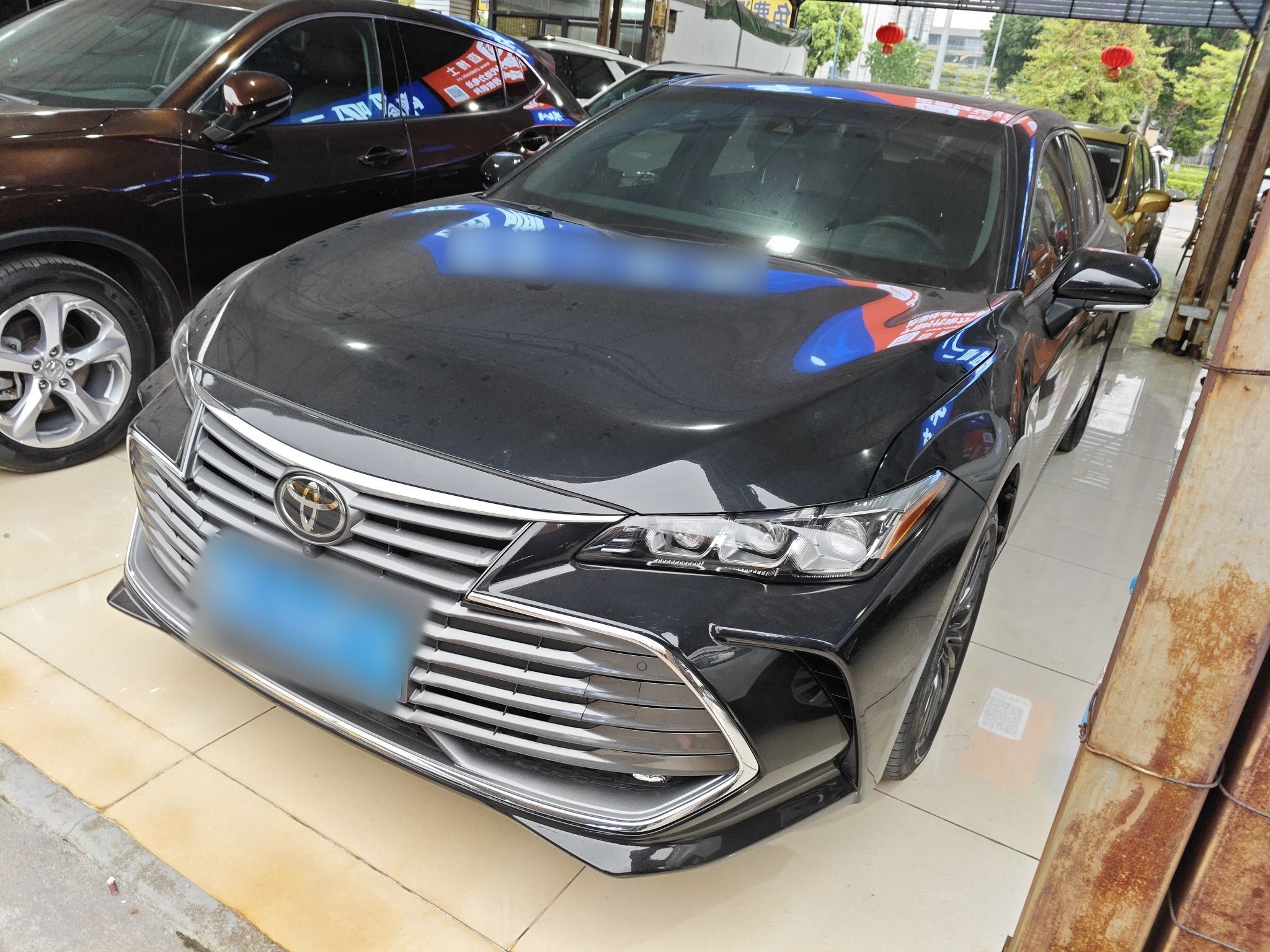 تحت مقدمة السيارة