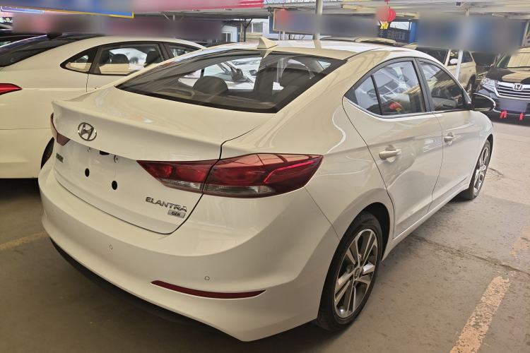 Used Hyundai Elantra (6th Generation / Lingdong) 2016 1.6L Automatic ZhiXuan – Elite Version Rear Right 45 Deg
