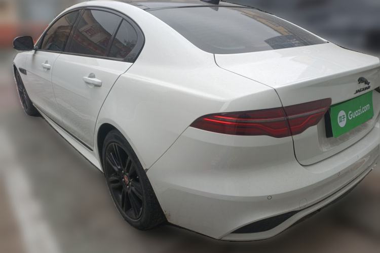 Used Jaguar XEL 2021 2.0T 250 PS Black Edition Sport Version Rear Left 45 Deg