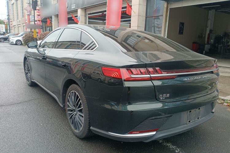 Used BYD Han 2020 EV Long-Range Luxury Model Rear Left 45 Deg