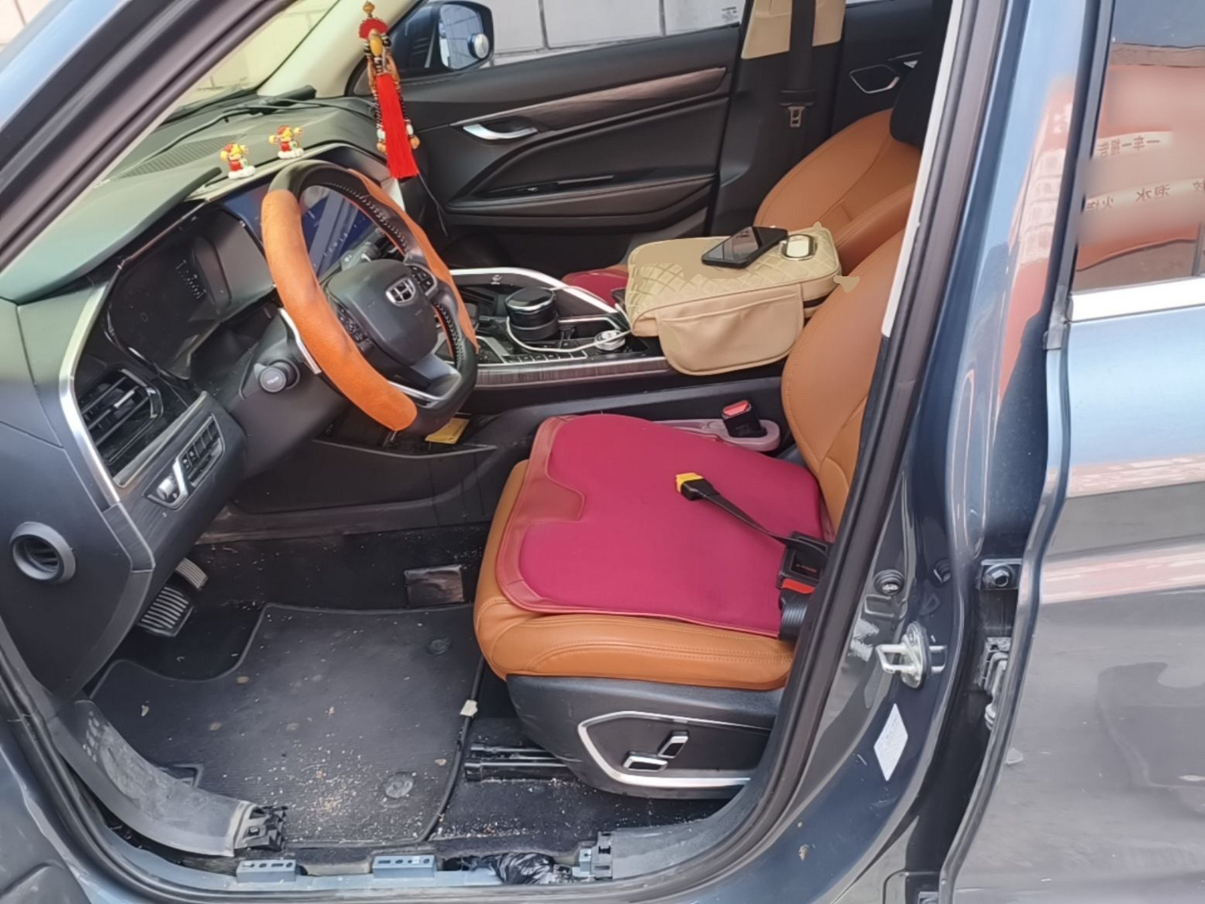 Avant de la voiture