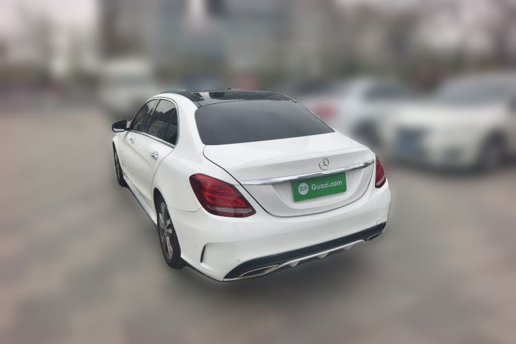 Used Mercedes-Benz C-Class 2016 C 200 L Sport Edition Rear Left 45 Deg