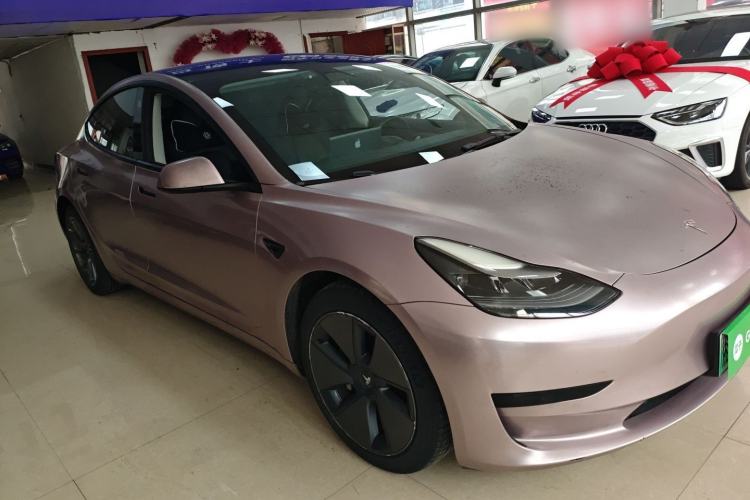 Used Tesla Model 3 2021 Standard Range Rear-Wheel Drive Upgraded Version 3D6 Front Right 45 Deg