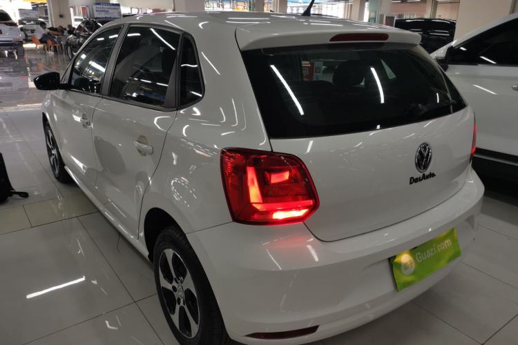 Used Volkswagen Polo 2016 1.4L Automatic Trendy Model Rear Left 45 Deg