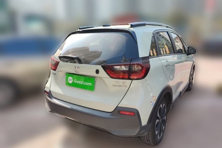 Used Honda Fit 2021 1.5L CVT Trendy Version Rear Right 45 Deg