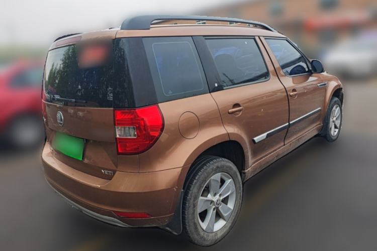 Used Skoda Yeti 2016 1.4TSI DSG Advanced Edition Rear Right 45 Deg