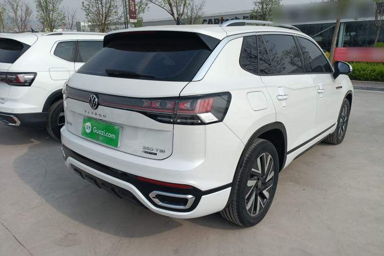 Used Volkswagen Tayron 2023 Revised Version 380TSI All-Wheel Drive R-Line High-Energy Edition Rear Right 45 Deg