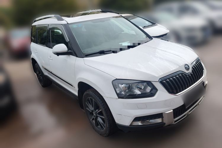 Used Skoda Yeti 2014 1.8TSI DSG All-Wheel Drive Edition Front Right 45 Deg