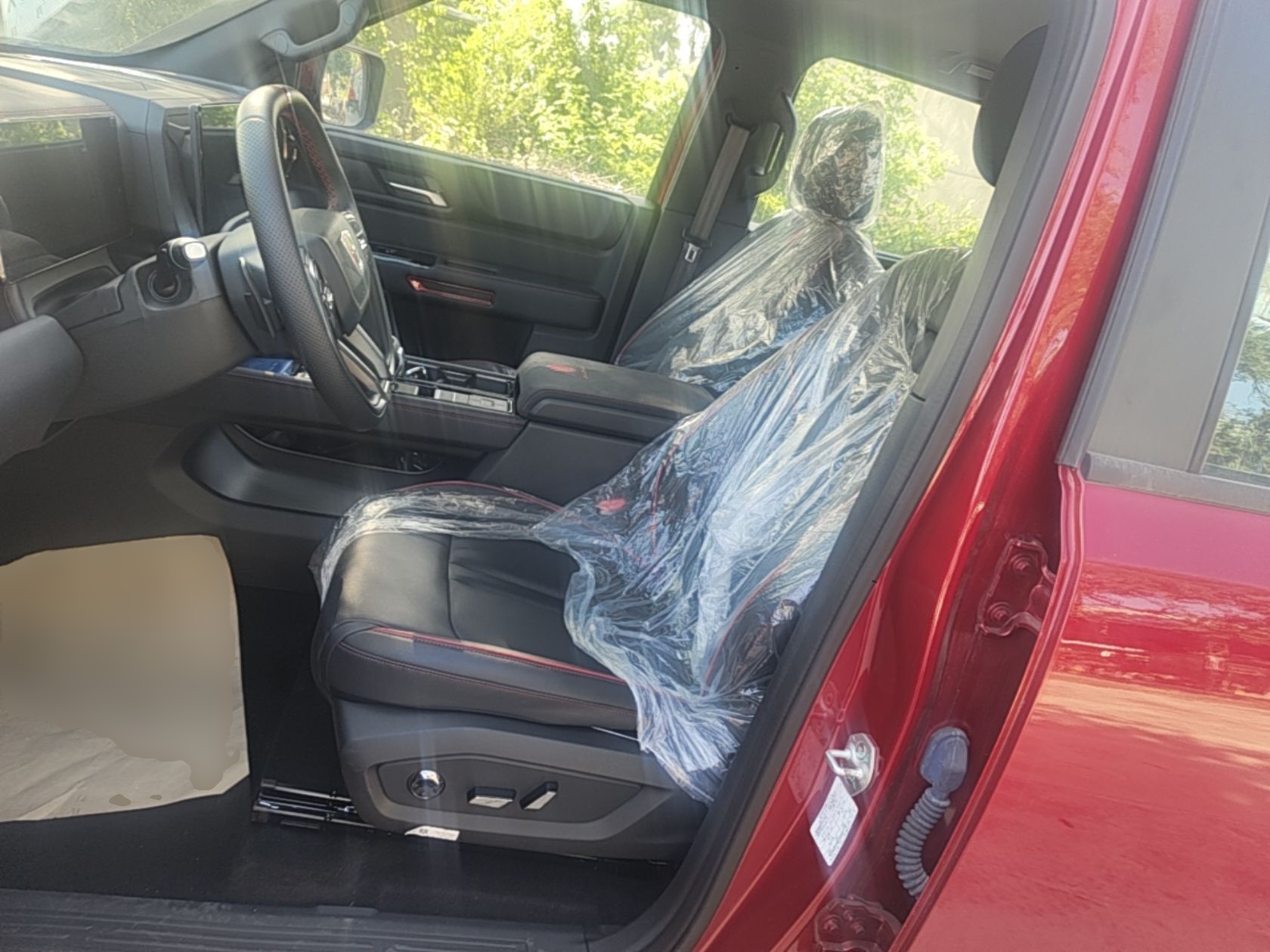 Avant de la voiture