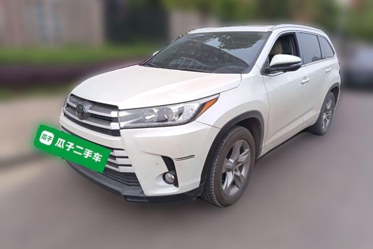 Used Toyota Highlander 2018 2.0T Four-Wheel Drive Luxury Version 7 Seats China VI Standard