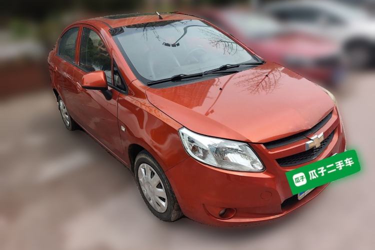 Used Chevrolet Sail 2013 Sedan 1.4L Manual Elegance Edition Front Right 45 Deg