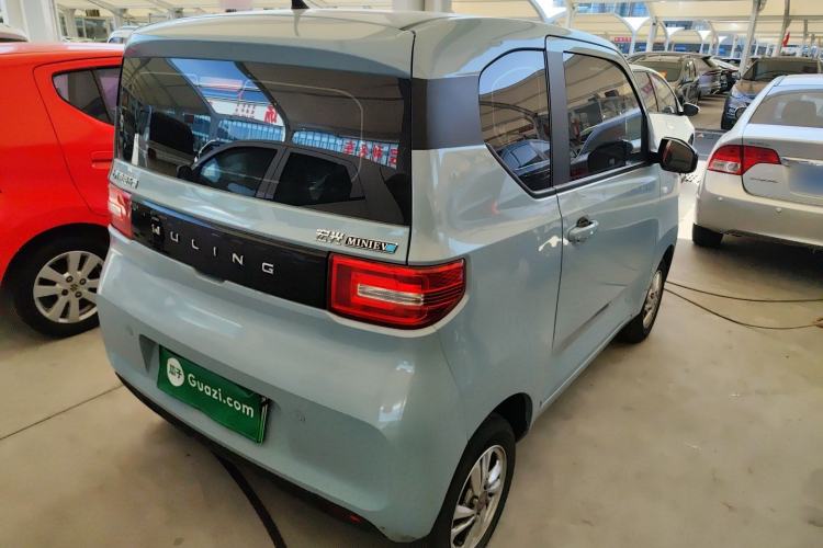 Used Wuling Hongguang MINIEV 2020 Freedom Version Lithium Iron Phosphate Rear Right 45 Deg