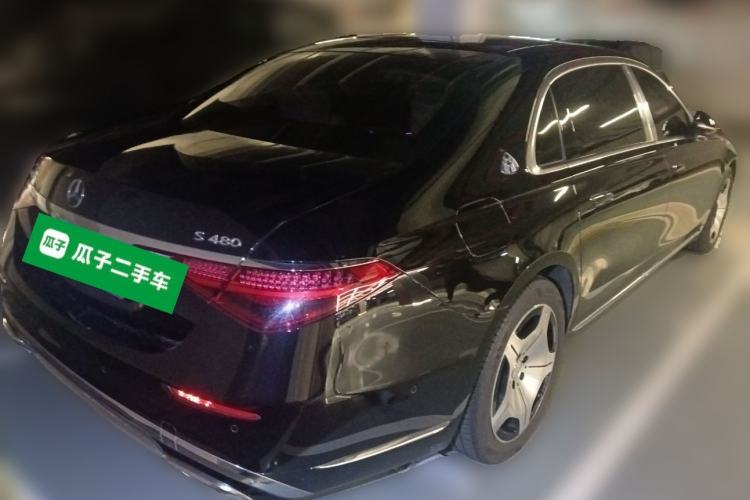 Used Mercedes-Benz Maybach S-Class 2023 S 480 4MATIC Rear Right 45 Deg