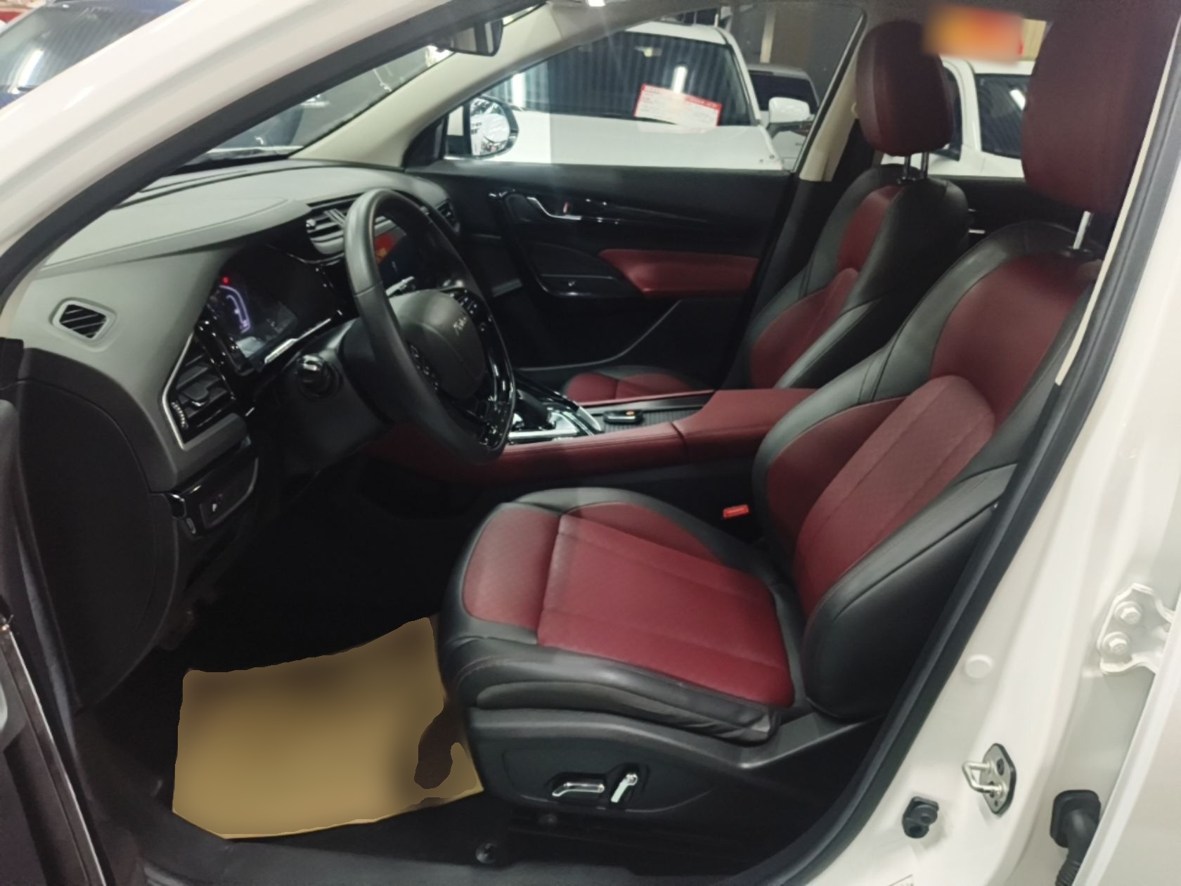 Avant de la voiture