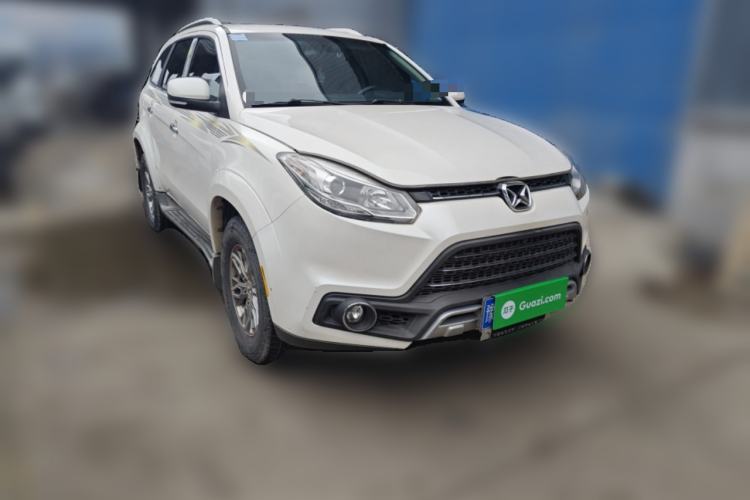 Used JMC Yusheng S350 2016 2.0T Automatic 4x4 Gasoline Luxury Version with Sunroof 7 Seats Front Right 45 Deg