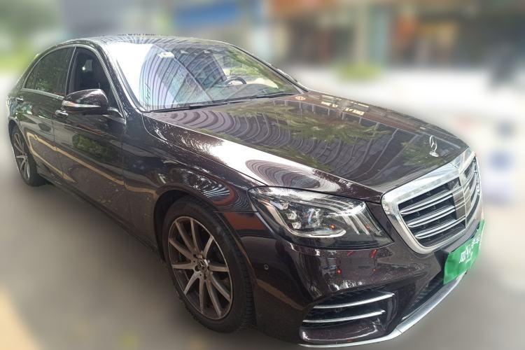 Used Mercedes-Benz S-Class 2019 S 450 L 4MATIC Front Right 45 Deg