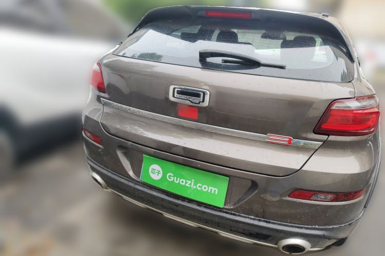 Used Qoros 3 2017 Urban SUV 1.6T Automatic Zhiyue Model Rear