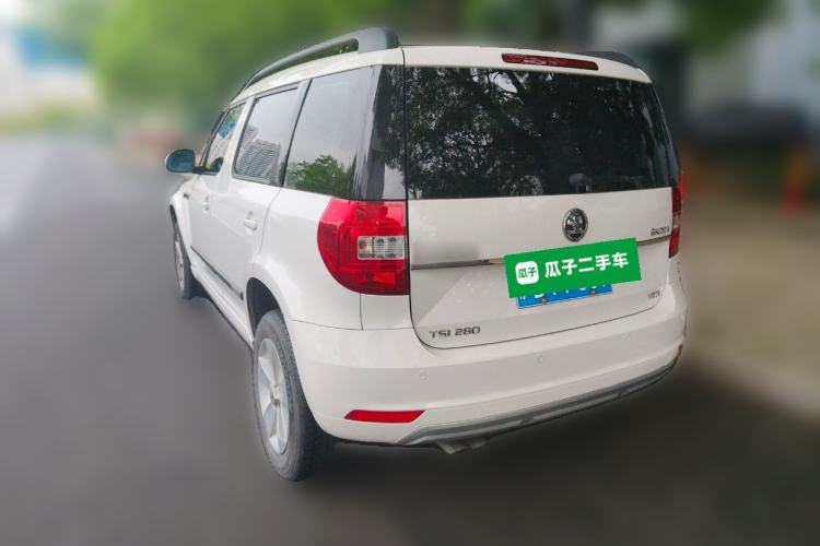 Used Skoda Yeti 2016 1.4TSI DSG Advanced Edition Rear Left 45 Deg