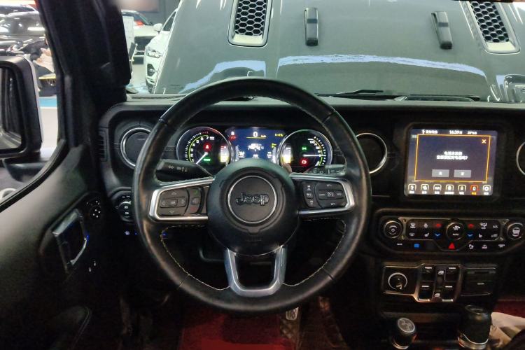 Used Jeep Wrangler New Energy 2021 Four-Door 2.0T 4xe Sahara First Edition Steering Wheel