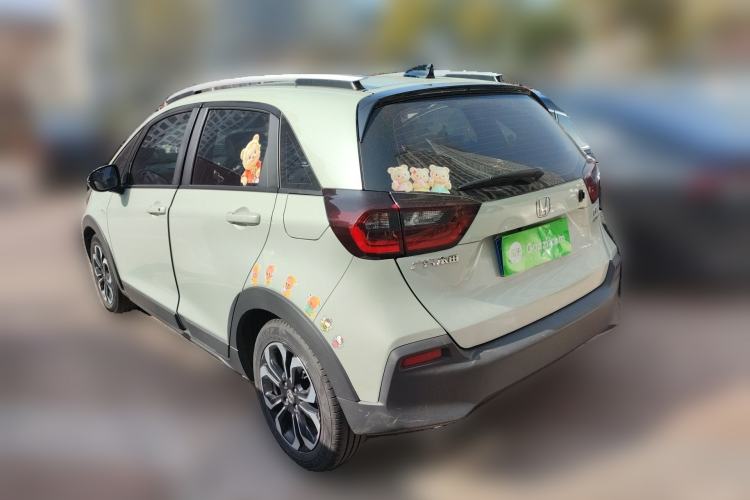 Used Honda Fit 2021 1.5L CVT Trendy Version Rear Left 45 Deg