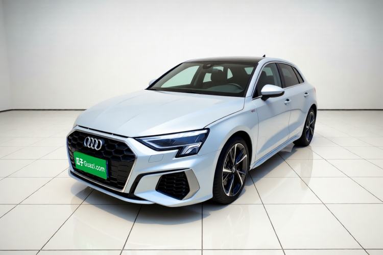 Used Audi A3 2021 Sportback 35 TFSI Fashionable Sports Model Guazi used car, China used car export, Used car for sale, Used cars, Cheapest cars for sale