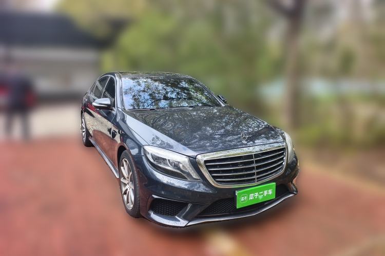 Used Mercedes-Benz S-Class AMG 2014 AMG S 63 L 4MATIC Front Right 45 Deg