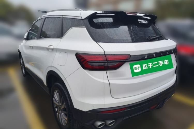 Used Geely Auto Coolray 2021 1.4T DCT Platinum Edition Rear Left 45 Deg