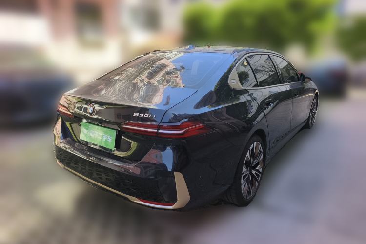 Used BMW 5 Series 2024 530Li Luxury Package Premium Edition Rear Right 45 Deg