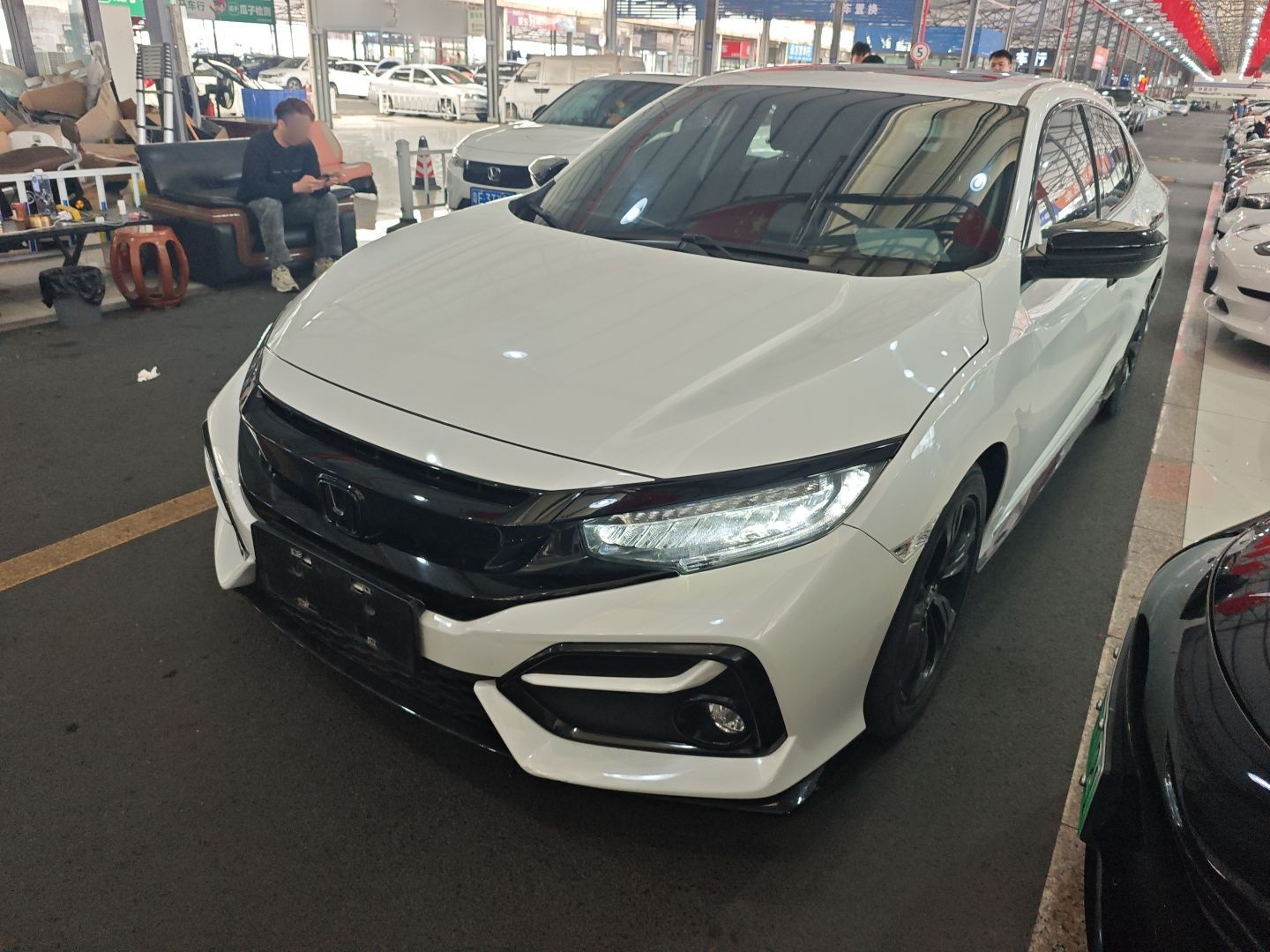 Parte inferior delantera