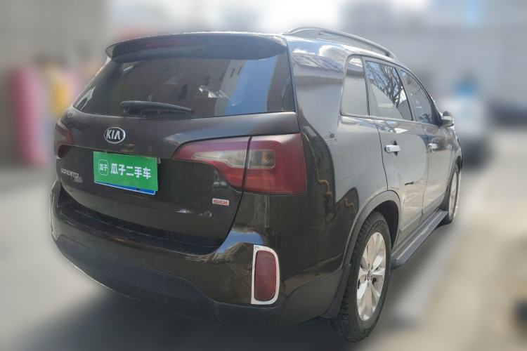 Used Kia Sorento 2013 2.4L 7-Seater Gasoline Luxury Version China IV Standard Rear Right 45 Deg